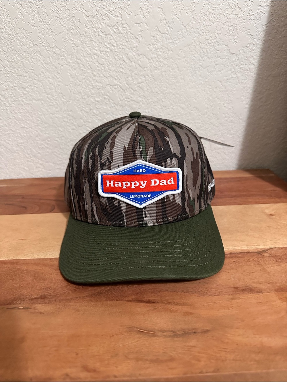 Happy Dad Hard Lemonade Realtree Trucker Hat NWT
